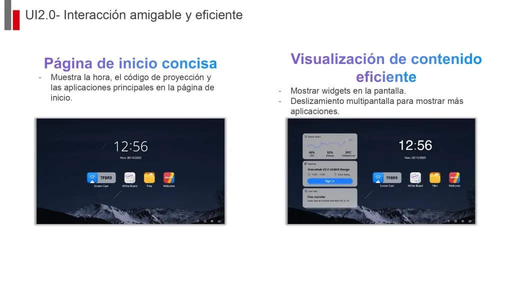 Característica 9 de las pantallas interactivas Hikvision
