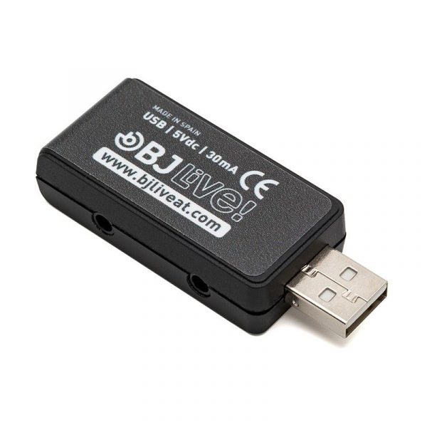 Adaptador USB para 2 conmutadores