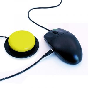 Mouse un botón izquierdo adaptado