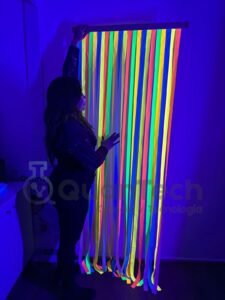 CORTINA DE LUZ ULTRAVIOLETA