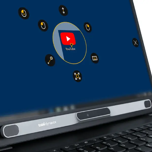 Eye-tracker para PC o notebook Windows + Communicator 5