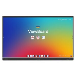 IFP6551: Pantalla plana interactiva Android EDLA ViewBoard 4K 16:9 de 65" con micrófono integrado y USB-C
